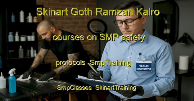 Skinart Goth Ramzan Kalro courses on SMP safety protocols | SmpTraining | SmpClasses | SkinartTraining-Pakistan