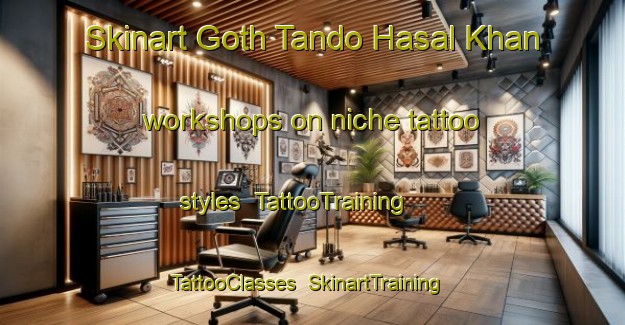 Skinart Goth Tando Hasal Khan workshops on niche tattoo styles | TattooTraining | TattooClasses | SkinartTraining-Pakistan
