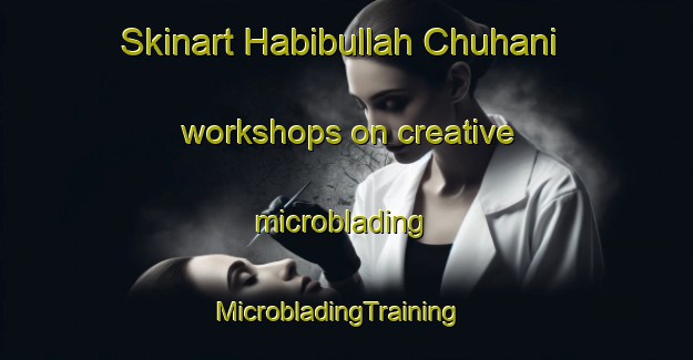 Skinart Habibullah Chuhani workshops on creative microblading | MicrobladingTraining | MicrobladingClasses | SkinartTraining-Pakistan