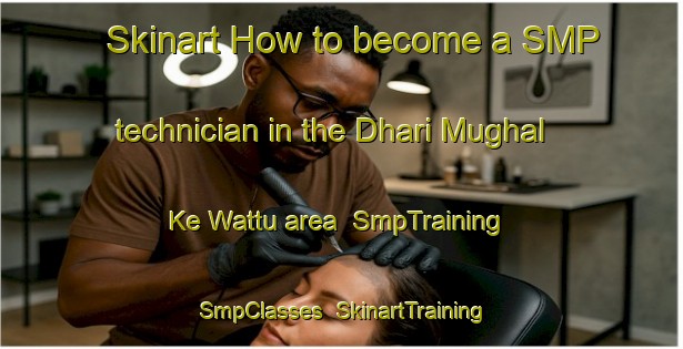 Skinart How to become a SMP technician in the Dhari Mughal Ke Wattu area | SmpTraining | SmpClasses | SkinartTraining-Pakistan