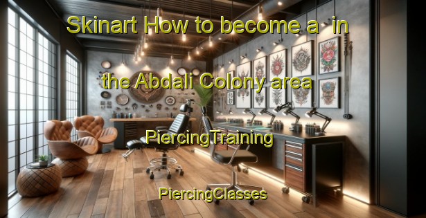 Skinart How to become a  in the Abdali Colony area | #PiercingTraining #PiercingClasses #SkinartTraining-Pakistan