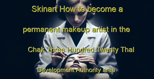 Skinart How to become a permanent makeup artist in the Chak Three Hundred Twenty Thal Development Authority area | PermanentmakeupTraining | PermanentmakeupClasses | SkinartTraining-Pakistan