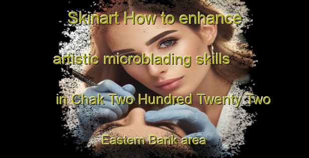 Skinart How to enhance artistic microblading skills in Chak Two Hundred Twenty Two Eastern Bank area | MicrobladingTraining | MicrobladingClasses | SkinartTraining-Pakistan