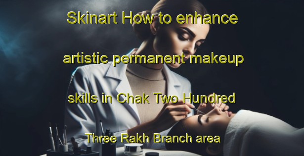Skinart How to enhance artistic permanent makeup skills in Chak Two Hundred Three Rakh Branch area | PermanentmakeupTraining | PermanentmakeupClasses | SkinartTraining-Pakistan