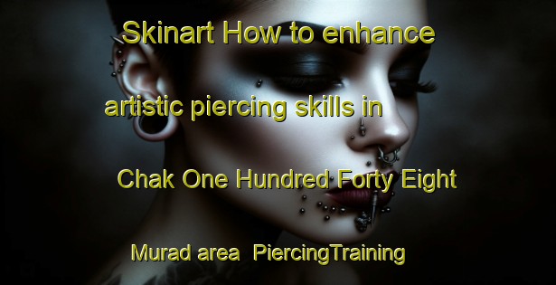 Skinart How to enhance artistic piercing skills in Chak One Hundred Forty Eight Murad area | PiercingTraining | PiercingClasses | SkinartTraining-Pakistan