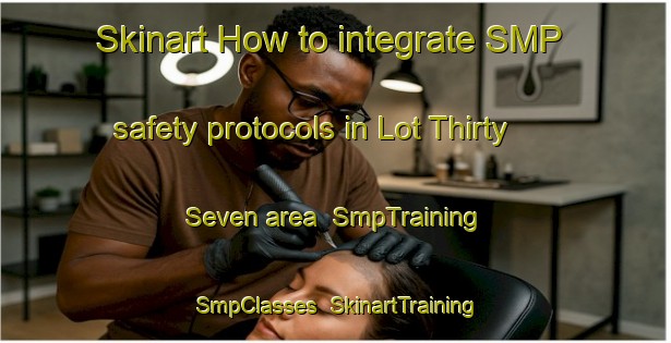Skinart How to integrate SMP safety protocols in Lot Thirty Seven area | SmpTraining | SmpClasses | SkinartTraining-Pakistan