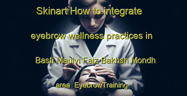 Skinart How to integrate eyebrow wellness practices in Basti Maulvi Faiz Bakhsh Mondh area | EyebrowTraining | EyebrowClasses | SkinartTraining-Pakistan