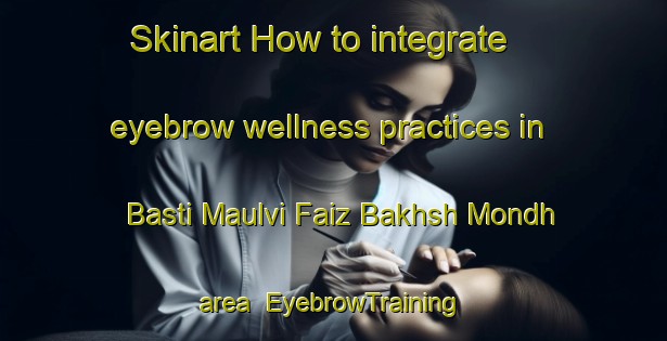 Skinart How to integrate eyebrow wellness practices in Basti Maulvi Faiz Bakhsh Mondh area | EyebrowTraining | EyebrowClasses | SkinartTraining-Pakistan