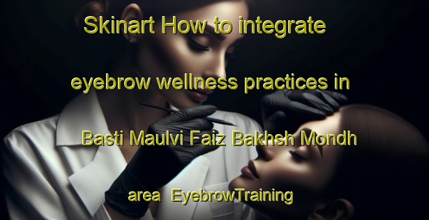 Skinart How to integrate eyebrow wellness practices in Basti Maulvi Faiz Bakhsh Mondh area | EyebrowTraining | EyebrowClasses | SkinartTraining-Pakistan