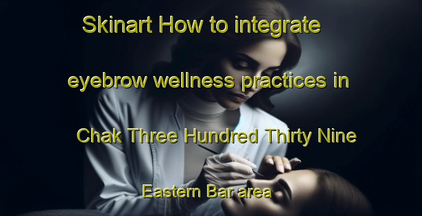 Skinart How to integrate eyebrow wellness practices in Chak Three Hundred Thirty Nine Eastern Bar area | EyebrowTraining | EyebrowClasses | SkinartTraining-Pakistan