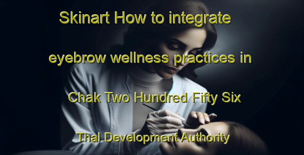 Skinart How to integrate eyebrow wellness practices in Chak Two Hundred Fifty Six Thal Development Authority area | EyebrowTraining | EyebrowClasses | SkinartTraining-Pakistan