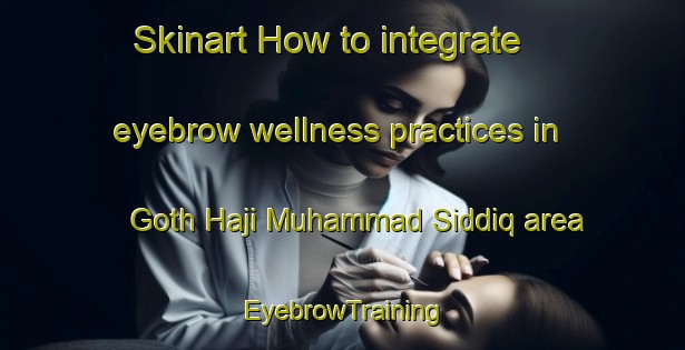 Skinart How to integrate eyebrow wellness practices in Goth Haji Muhammad Siddiq area | EyebrowTraining | EyebrowClasses | SkinartTraining-Pakistan