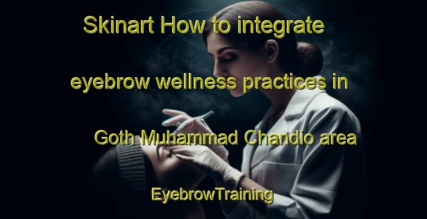 Skinart How to integrate eyebrow wellness practices in Goth Muhammad Chandio area | EyebrowTraining | EyebrowClasses | SkinartTraining-Pakistan