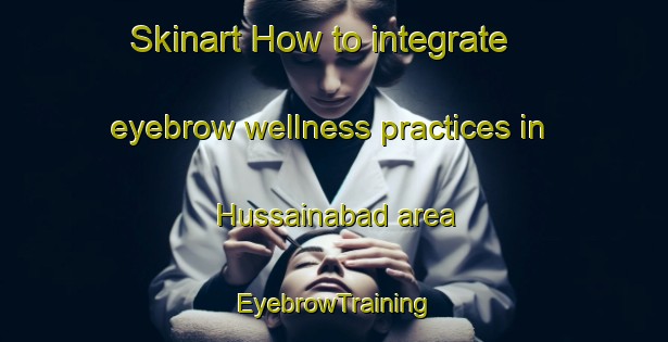 Skinart How to integrate eyebrow wellness practices in Hussainabad area | EyebrowTraining | EyebrowClasses | SkinartTraining-Pakistan