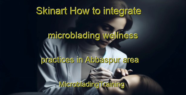 Skinart How to integrate microblading wellness practices in Abbaspur area | #MicrobladingTraining #MicrobladingClasses #SkinartTraining-Pakistan