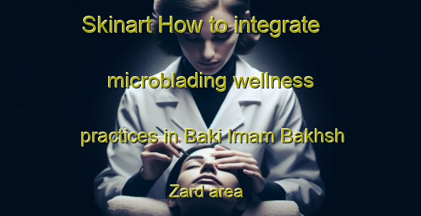 Skinart How to integrate microblading wellness practices in Baki Imam Bakhsh Zard area | MicrobladingTraining | MicrobladingClasses | SkinartTraining-Pakistan