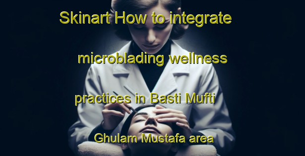 Skinart How to integrate microblading wellness practices in Basti Mufti Ghulam Mustafa area | MicrobladingTraining | MicrobladingClasses | SkinartTraining-Pakistan