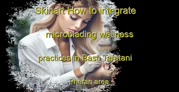 Skinart How to integrate microblading wellness practices in Basti Taratani Pheran area | MicrobladingTraining | MicrobladingClasses | SkinartTraining-Pakistan