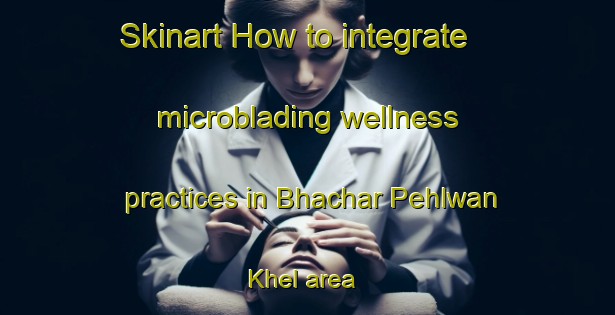 Skinart How to integrate microblading wellness practices in Bhachar Pehlwan Khel area | MicrobladingTraining | MicrobladingClasses | SkinartTraining-Pakistan