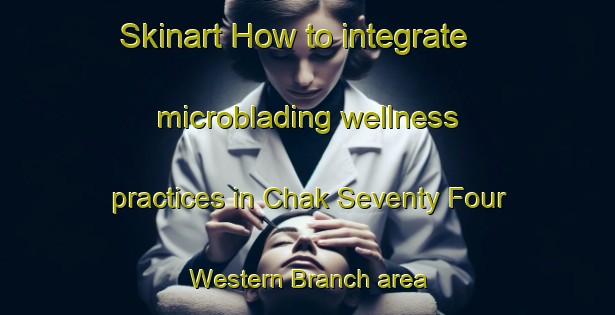 Skinart How to integrate microblading wellness practices in Chak Seventy Four Western Branch area | MicrobladingTraining | MicrobladingClasses | SkinartTraining-Pakistan