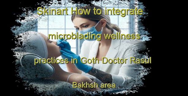 Skinart How to integrate microblading wellness practices in Goth Doctor Rasul Bakhsh area | MicrobladingTraining | MicrobladingClasses | SkinartTraining-Pakistan