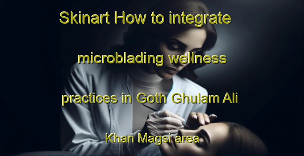 Skinart How to integrate microblading wellness practices in Goth Ghulam Ali Khan Magsi area | MicrobladingTraining | MicrobladingClasses | SkinartTraining-Pakistan