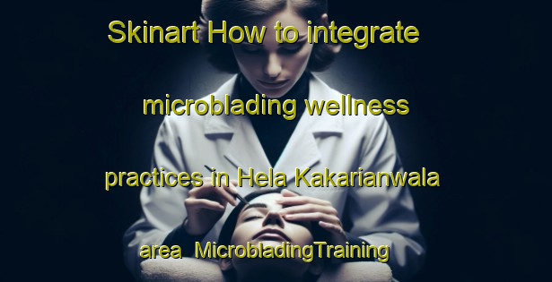 Skinart How to integrate microblading wellness practices in Hela Kakarianwala area | MicrobladingTraining | MicrobladingClasses | SkinartTraining-Pakistan