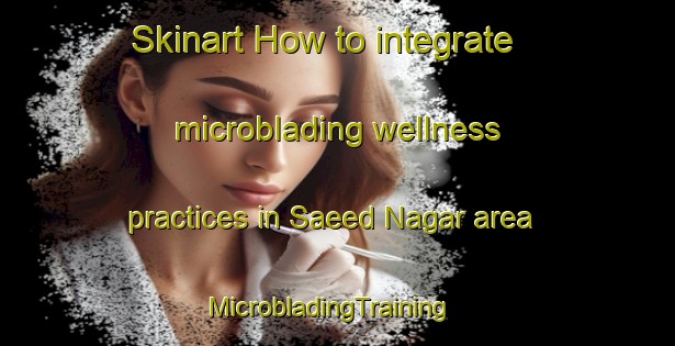 Skinart How to integrate microblading wellness practices in Saeed Nagar area | MicrobladingTraining | MicrobladingClasses | SkinartTraining-Pakistan