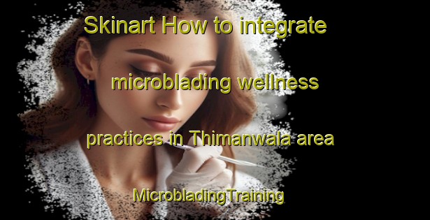Skinart How to integrate microblading wellness practices in Thimanwala area | MicrobladingTraining | MicrobladingClasses | SkinartTraining-Pakistan