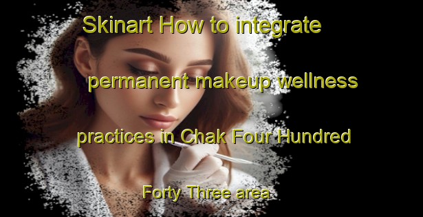 Skinart How to integrate permanent makeup wellness practices in Chak Four Hundred Forty Three area | PermanentmakeupTraining | PermanentmakeupClasses | SkinartTraining-Pakistan