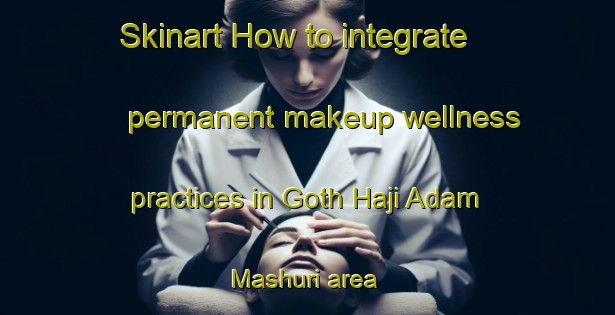 Skinart How to integrate permanent makeup wellness practices in Goth Haji Adam Mashuri area | PermanentmakeupTraining | PermanentmakeupClasses | SkinartTraining-Pakistan