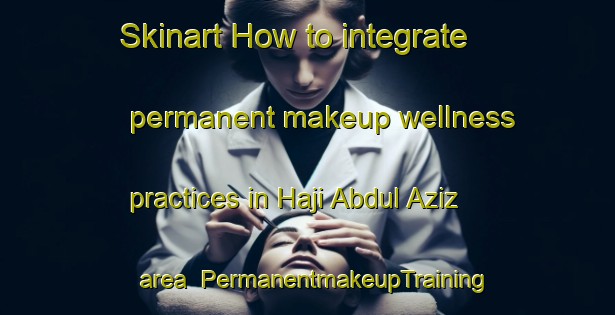 Skinart How to integrate permanent makeup wellness practices in Haji Abdul Aziz area | PermanentmakeupTraining | PermanentmakeupClasses | SkinartTraining-Pakistan