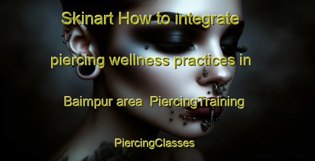 Skinart How to integrate piercing wellness practices in Baimpur area | PiercingTraining | PiercingClasses | SkinartTraining-Pakistan