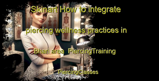 Skinart How to integrate piercing wellness practices in Bhari area | PiercingTraining | PiercingClasses | SkinartTraining-Pakistan