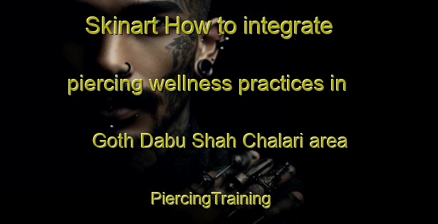 Skinart How to integrate piercing wellness practices in Goth Dabu Shah Chalari area | PiercingTraining | PiercingClasses | SkinartTraining-Pakistan