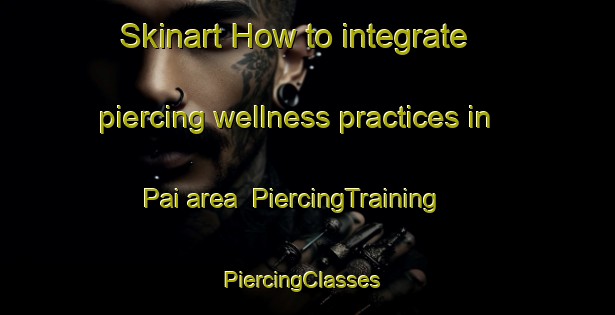 Skinart How to integrate piercing wellness practices in Pai area | PiercingTraining | PiercingClasses | SkinartTraining-Pakistan