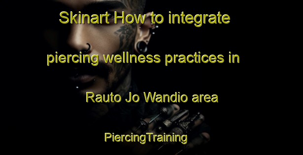 Skinart How to integrate piercing wellness practices in Rauto Jo Wandio area | PiercingTraining | PiercingClasses | SkinartTraining-Pakistan