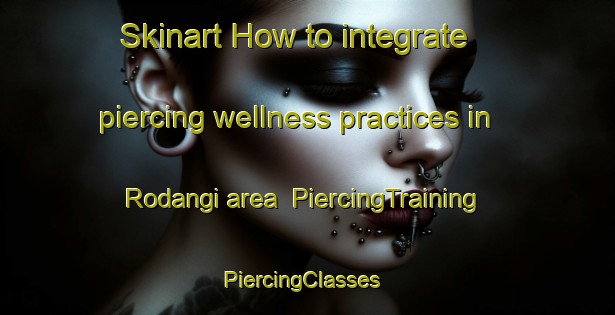 Skinart How to integrate piercing wellness practices in Rodangi area | PiercingTraining | PiercingClasses | SkinartTraining-Pakistan