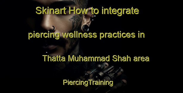 Skinart How to integrate piercing wellness practices in Thatta Muhammad Shah area | PiercingTraining | PiercingClasses | SkinartTraining-Pakistan