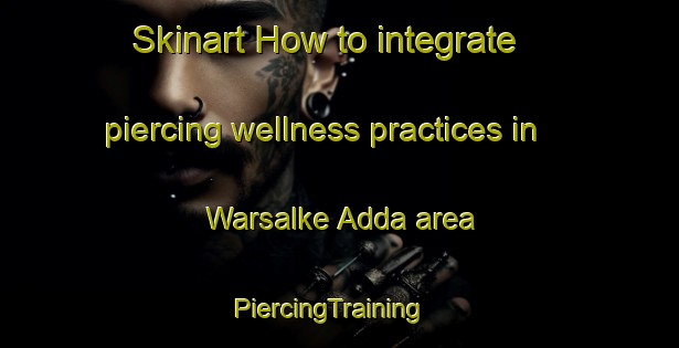 Skinart How to integrate piercing wellness practices in Warsalke Adda area | PiercingTraining | PiercingClasses | SkinartTraining-Pakistan