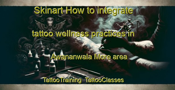 Skinart How to integrate tattoo wellness practices in Awananwala More area | TattooTraining | TattooClasses | SkinartTraining-Pakistan