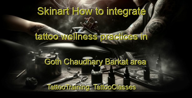 Skinart How to integrate tattoo wellness practices in Goth Chaudhary Barkat area | TattooTraining | TattooClasses | SkinartTraining-Pakistan