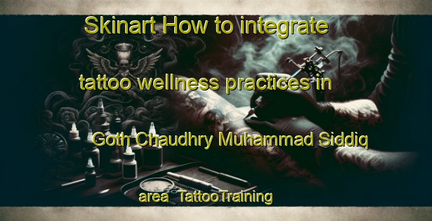 Skinart How to integrate tattoo wellness practices in Goth Chaudhry Muhammad Siddiq area | TattooTraining | TattooClasses | SkinartTraining-Pakistan