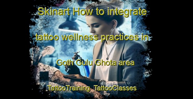Skinart How to integrate tattoo wellness practices in Goth Gulu Ghota area | TattooTraining | TattooClasses | SkinartTraining-Pakistan
