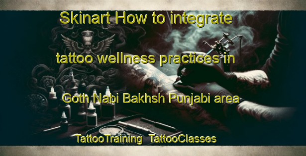 Skinart How to integrate tattoo wellness practices in Goth Nabi Bakhsh Punjabi area | TattooTraining | TattooClasses | SkinartTraining-Pakistan