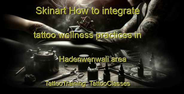 Skinart How to integrate tattoo wellness practices in Hadenwenwali area | TattooTraining | TattooClasses | SkinartTraining-Pakistan