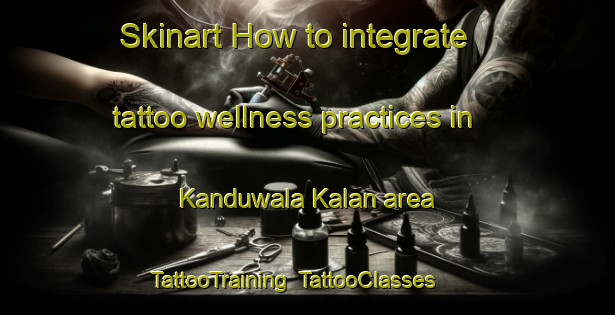 Skinart How to integrate tattoo wellness practices in Kanduwala Kalan area | TattooTraining | TattooClasses | SkinartTraining-Pakistan