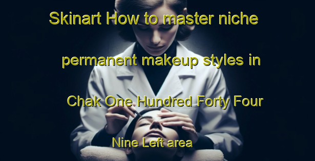 Skinart How to master niche permanent makeup styles in Chak One Hundred Forty Four Nine Left area | PermanentmakeupTraining | PermanentmakeupClasses | SkinartTraining-Pakistan