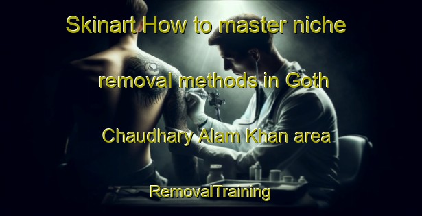Skinart How to master niche removal methods in Goth Chaudhary Alam Khan area | RemovalTraining | RemovalClasses | SkinartTraining-Pakistan
