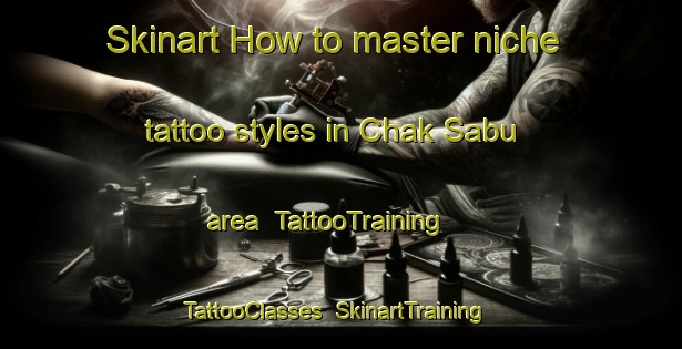 Skinart How to master niche tattoo styles in Chak Sabu area | TattooTraining | TattooClasses | SkinartTraining-Pakistan